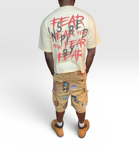 “ Infinite Fears “ Cropped T- Shirt