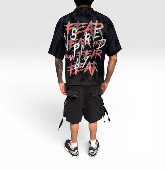 “ Infinite Fears “ Cropped T-Shirt
